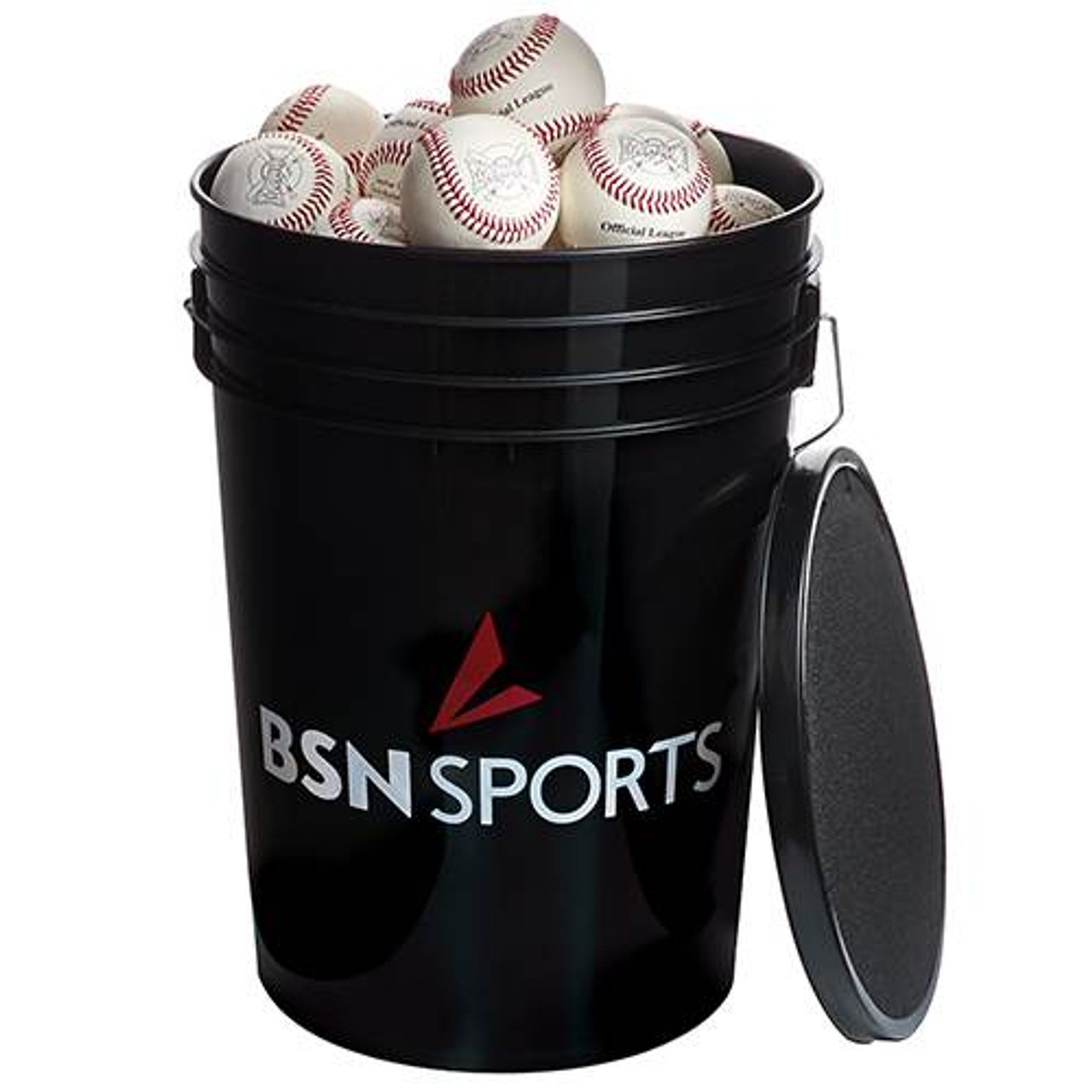 BSN SPORTS  Bucket with 36 Mark 1 Official League Baseballs