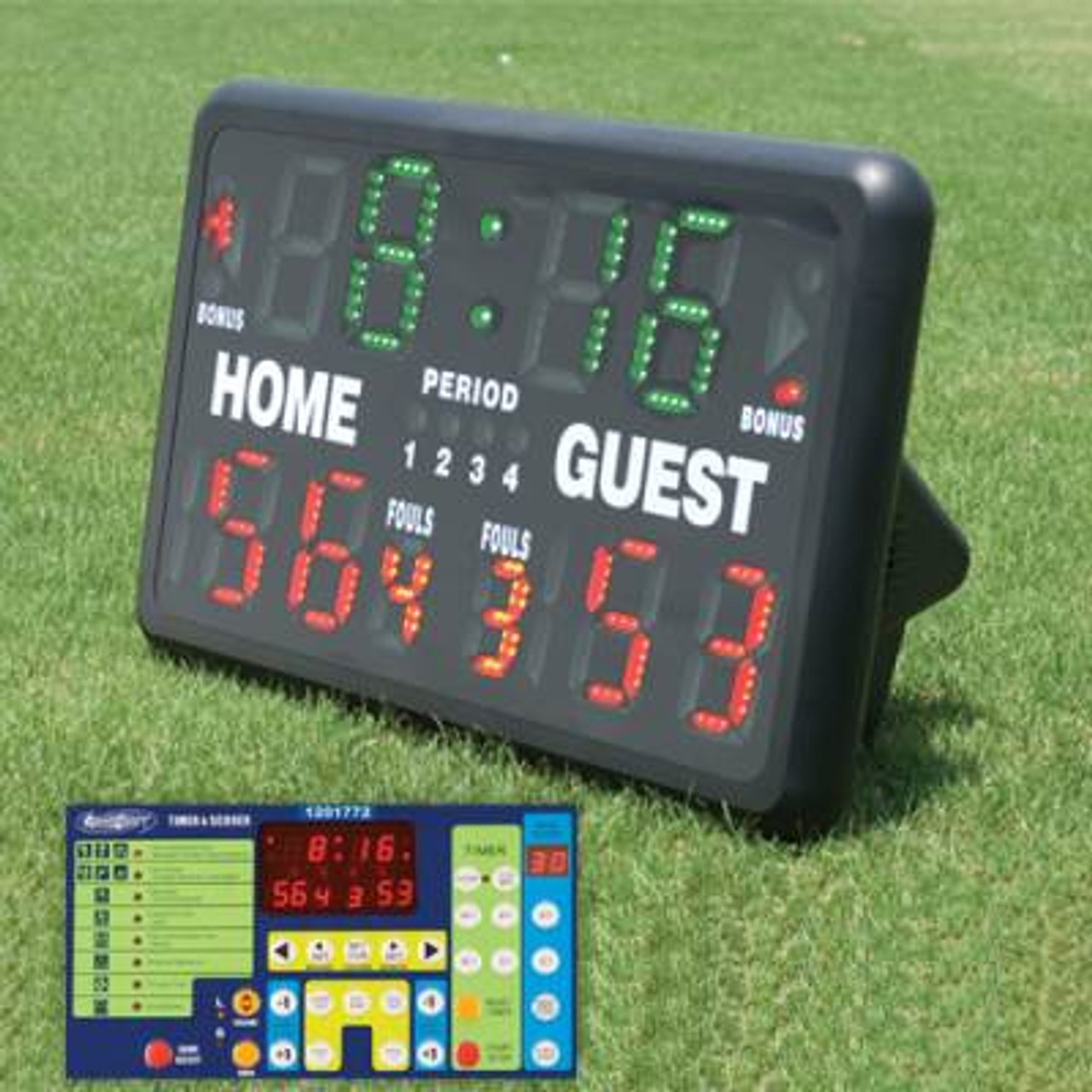 Indoor outdoor tabletop scoreboard