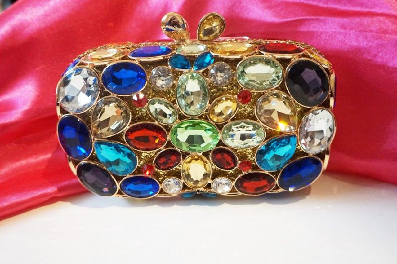 Women Evening Clutch Bags Purse Wedding Cocktail Party Handbags 85