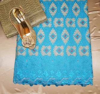 Exquisite big swiss lace for Dress