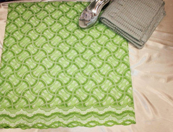 Exquisite big swiss lace for Dress