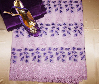 Exquisite big swiss lace for Dress