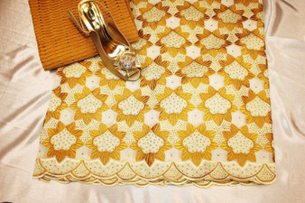 Exquisite big swiss lace for Dress