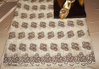 Exquisite big swiss lace for Dress