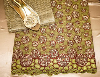 Exquisite big swiss lace for Dress