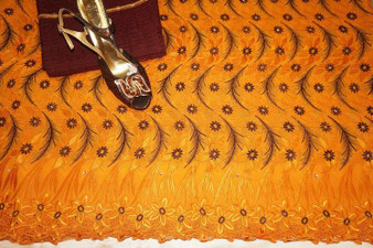 Exquisite big swiss lace for Dress