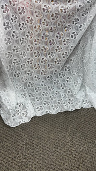 Net white snow