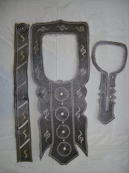 Agbada, buba & sokoto Men's embroidery