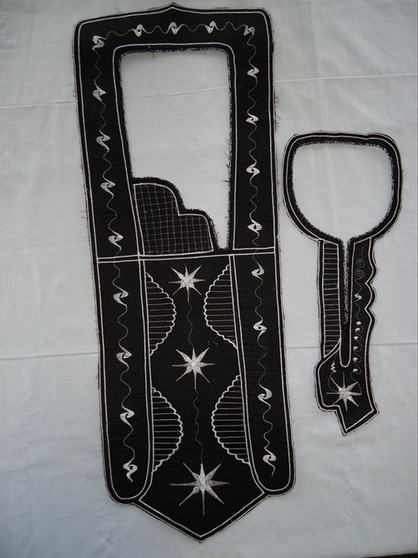 Agbada, buba & sokoto Men's embroidery