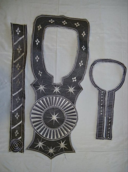Agbada, buba & sokoto Men's embroidery