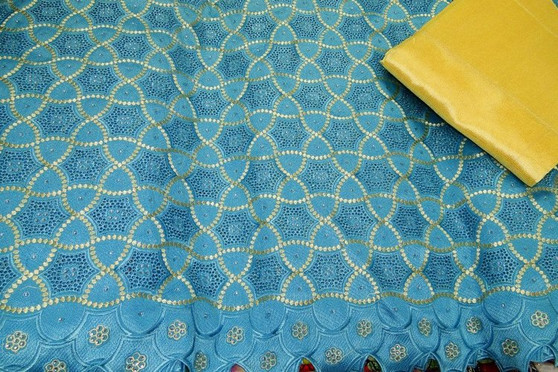 Exquisite big swiss lace for Dress