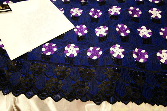 Exquisite big swiss lace for Dress