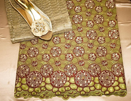 Exquisite big swiss lace for Dress