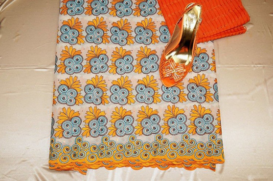 Exquisite big swiss lace for Dress