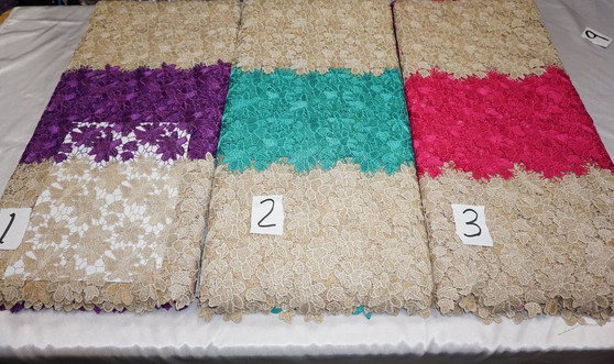 High Quality Nigeria Aso-Ebi wedding Party Lace Fabric