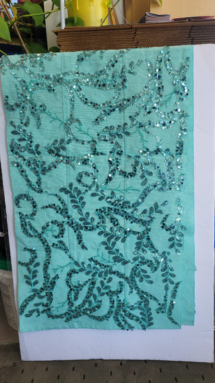 NEW NIGERIAN Million Stones Aso Oke GELE-087