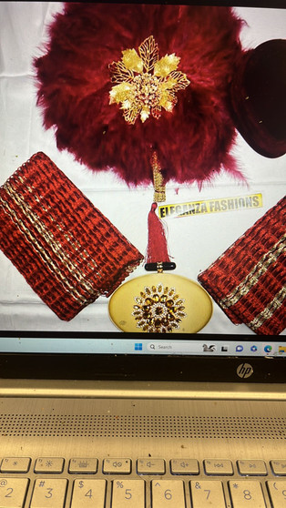 DECORATED FAN-48