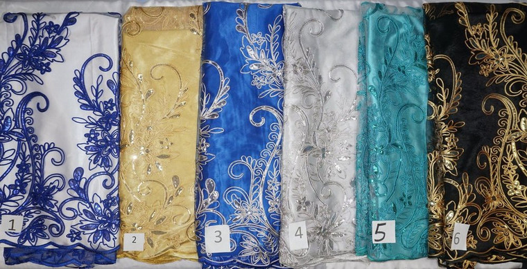 High Quality Nigeria Aso-Ebi wedding Party Lace Fabric