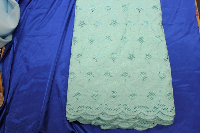 High Quality Polish lace for men African Dry Cotton Lace Fabric Nigerian Man Voile Lace