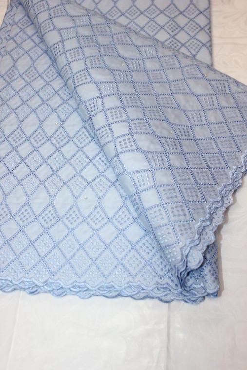 High Quality Polish lace for men African Dry Cotton Lace Fabric Nigerian Man Voile Lace