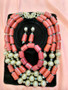 CORAL BEADS NECKLACE