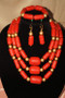 CORAL BEADS NECKLACE