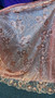 Sequined Lace Fabric Embroidery with a Mesh Lace Fabric 5 Yards