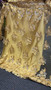 Sequined Lace Fabric Embroidery with a Mesh Lace Fabric 5 Yards