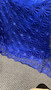 Sequined Lace Fabric Embroidery with a Mesh Lace Fabric 5 Yards