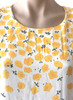 Yellow Buttercup Floral Print Maternity Shift Dress