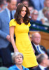 Kate Inspired Yellow Ruffle Sleeve Fitted Pencil Dress