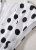 Polka Dot Print Sleeveless V-Neck Flared Midi Dress