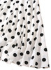 Polka Dot Square Neck Fit-and-Flare Midi Dress - Princess Catherine Inspired
