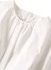 Asymmetric White Blouse with Snap Button & Black High-rise A-line Skirt Set