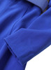 Royal Blue Round Neck Belted Fit and Flare A-line Dress