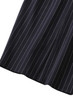 Black Pinstripe Sheath Dress Inspired by Amal Clooney