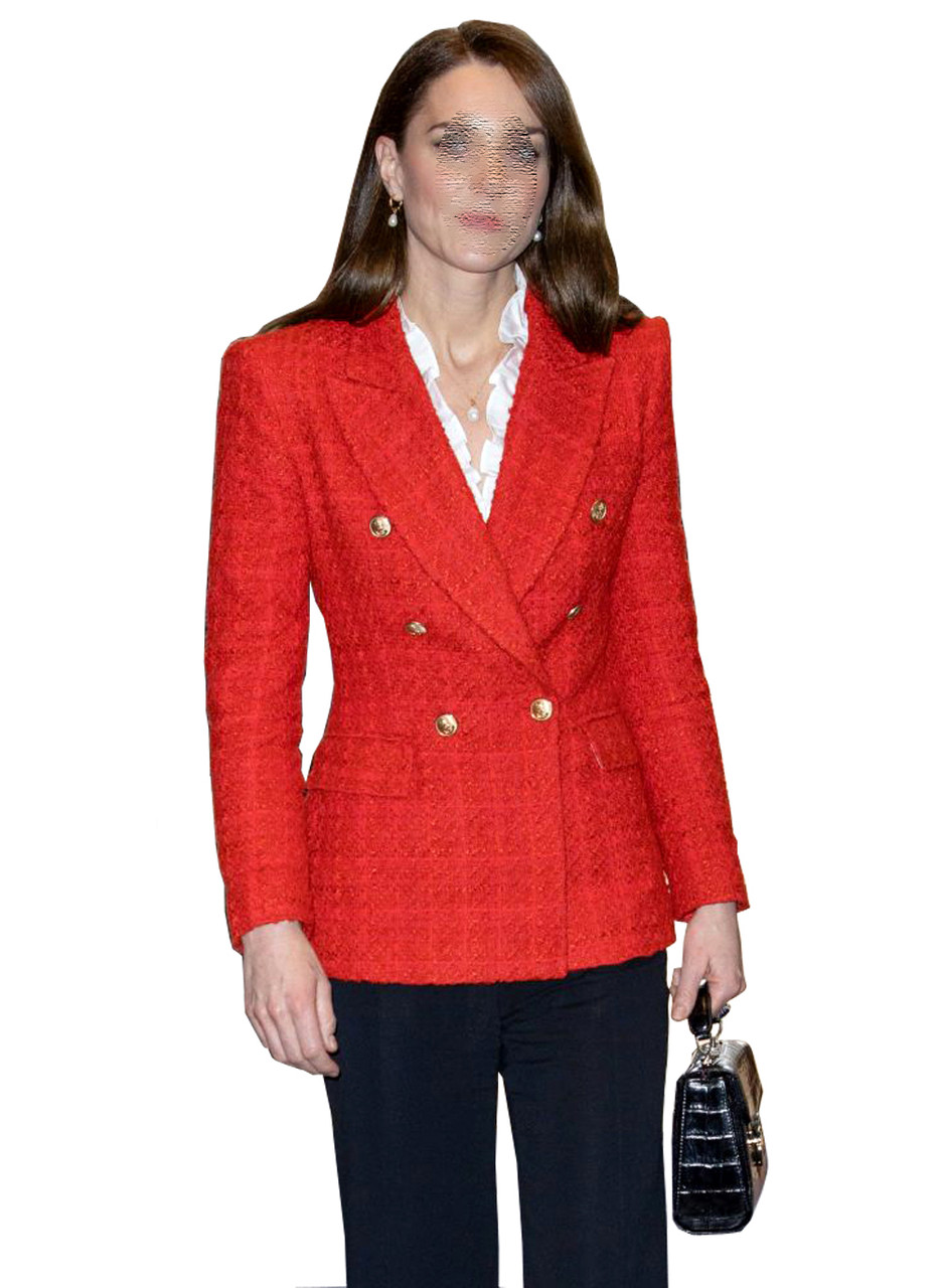 formal dresses rose gold Used Chanel Vintage Red Jacket Dress with Gold CC Logo Button Details –  MILOURA main image 1