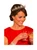 Silver Crystal and Pearl Lotus Flower Tiara