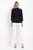 Off-White Open-Front Smart-Casual Blazer