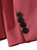 Double-breasted Blazer & Slim-leg Cropped Trousers Set in Coral