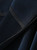 Navy Cape-Sleeve Cinched-Waist A-Line Midi Dress