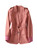 Coral Cargo Pocket Blazer with Elasticated Waist