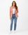 Coral Cargo Pocket Blazer with Elasticated Waist