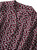 V-Neck Geometric Print Silk Midi Dress with Belt