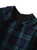 Black Watch Tartan Long-Sleeve Coat Dress