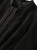 Black Mandarin-Collar Contrast-Stitch Sheath Dress