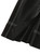 Black Mandarin-Collar Contrast-Stitch Sheath Dress
