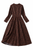 Abstract Print Ruched Silk Fit-and-Flare Midi Dress