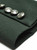 Green High Neck Military-style Structured Longline Coat