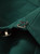 Green Military-style Structured Peplum Longline Coat